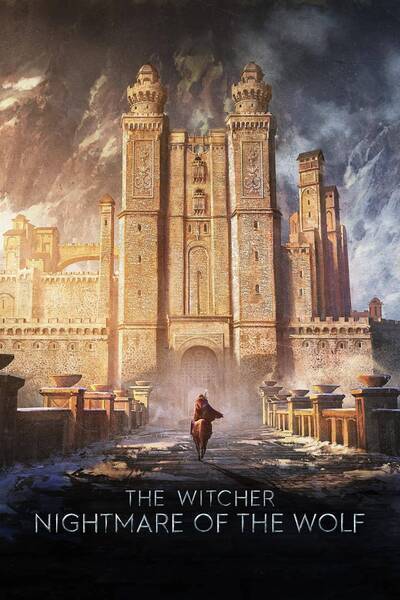 The Witcher: Nightmare of the Wolf Hindi Dubbed Movie Poster (2021)