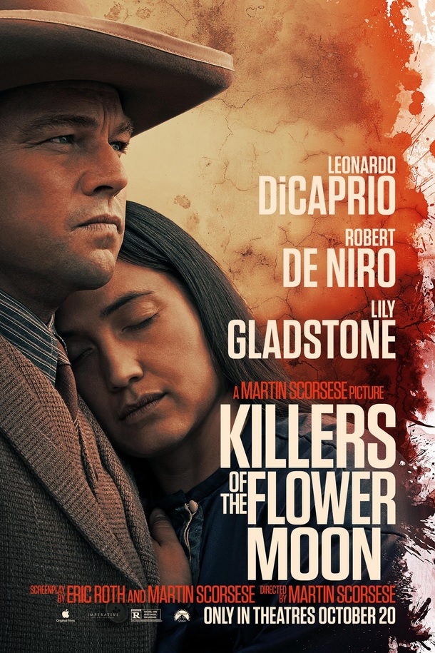 Killers of the Flower Moon Hindi Dubbed Movie Poster (2023)