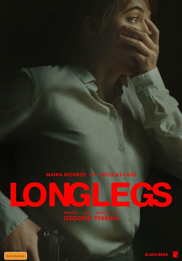 Longlegs Hindi Dubbed Movie Poster (2024)