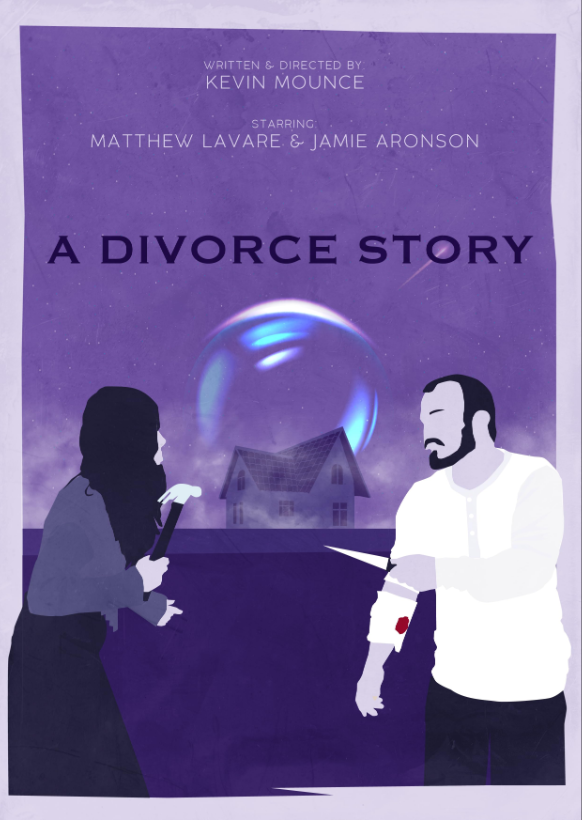 A Divorce Story Hindi Dubbed Movie Poster (2024)