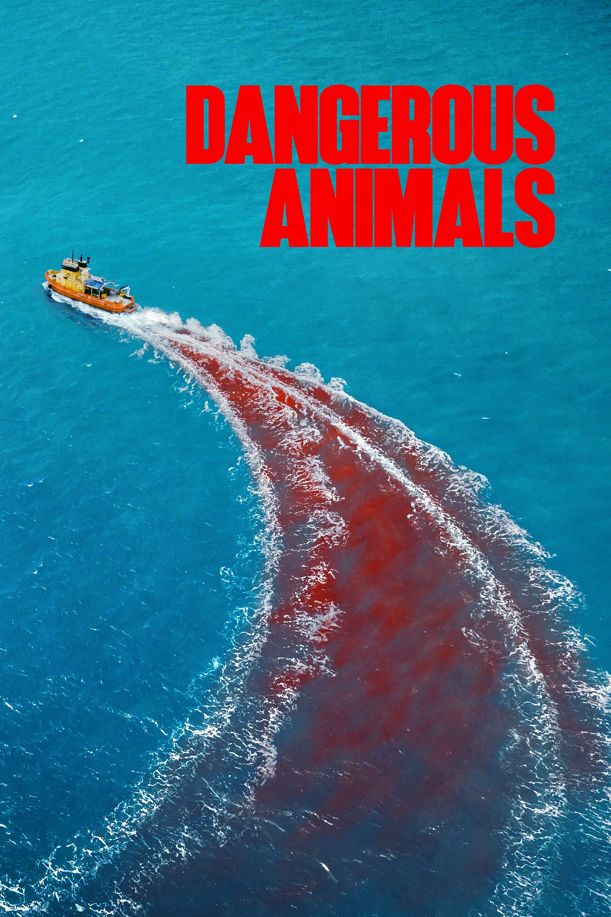 Dangerous Animals Hindi Dubbed Movie Poster (2025)