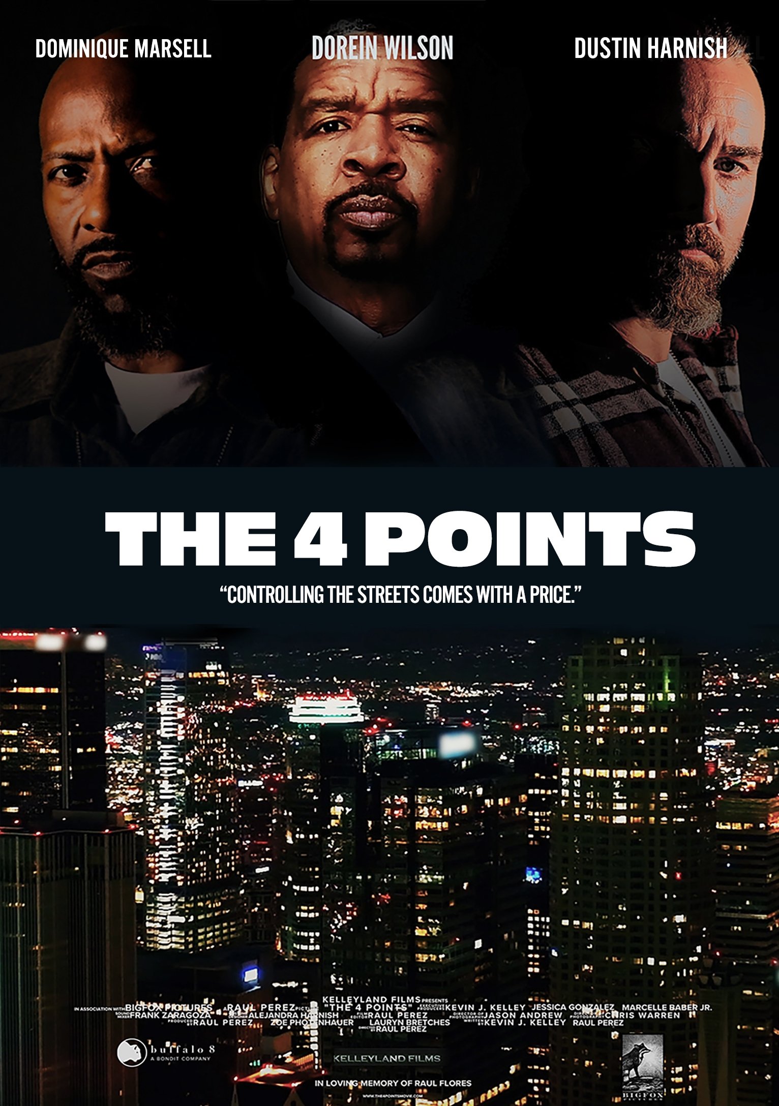 The 4 Points Hindi Dubbed Movie Poster (2025)