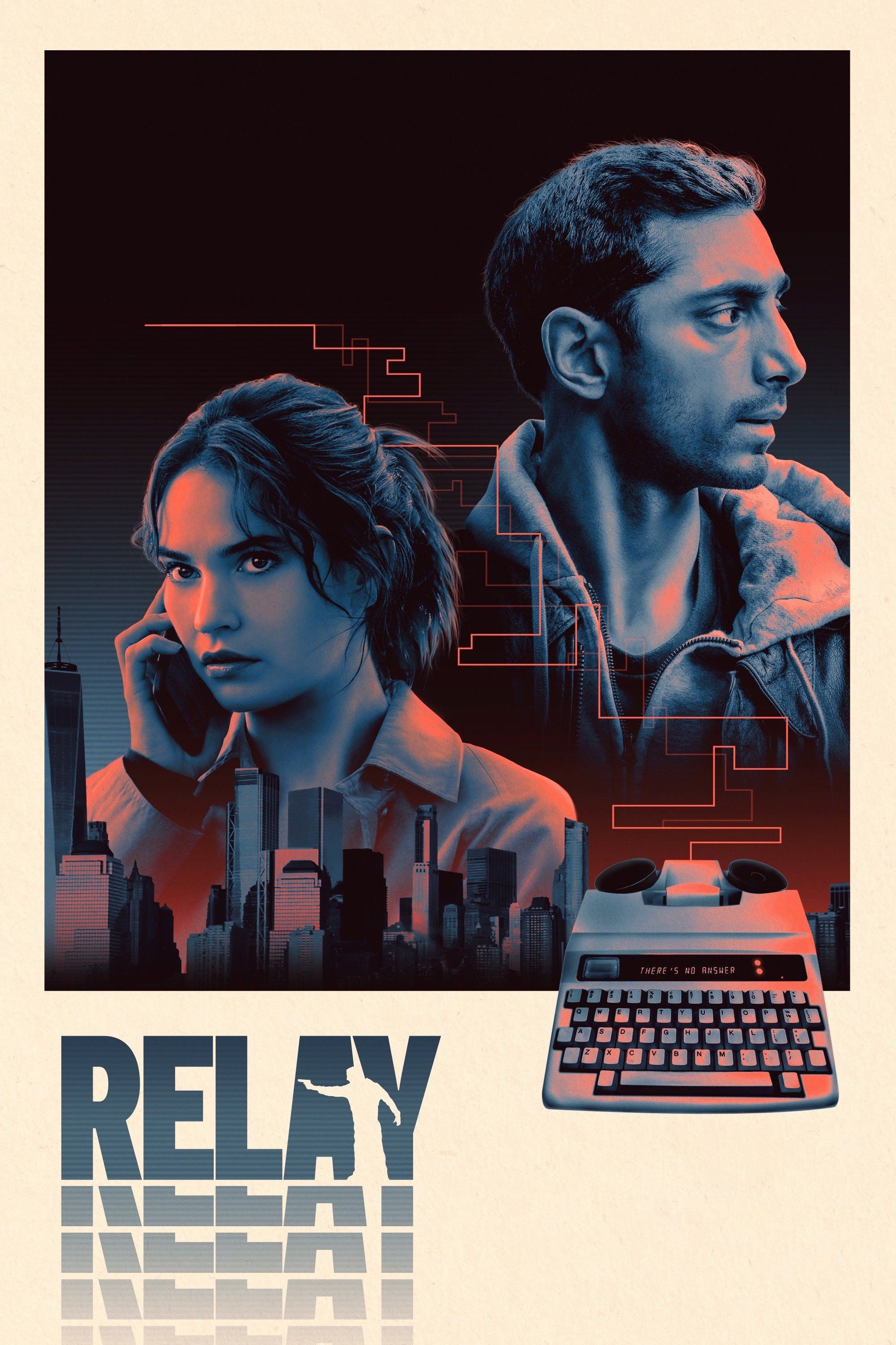 Relay Hindi Dubbed Movie Poster (2025)